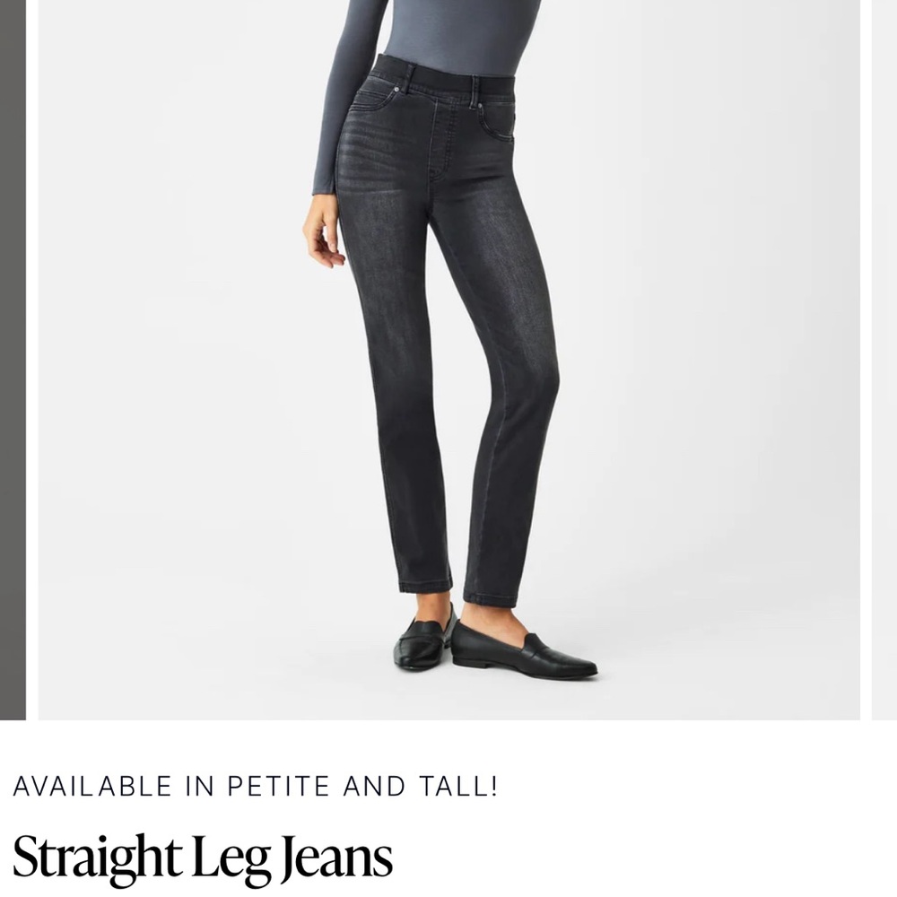 NWT Spanx Straight Leg Jeans in Medium (6-8)